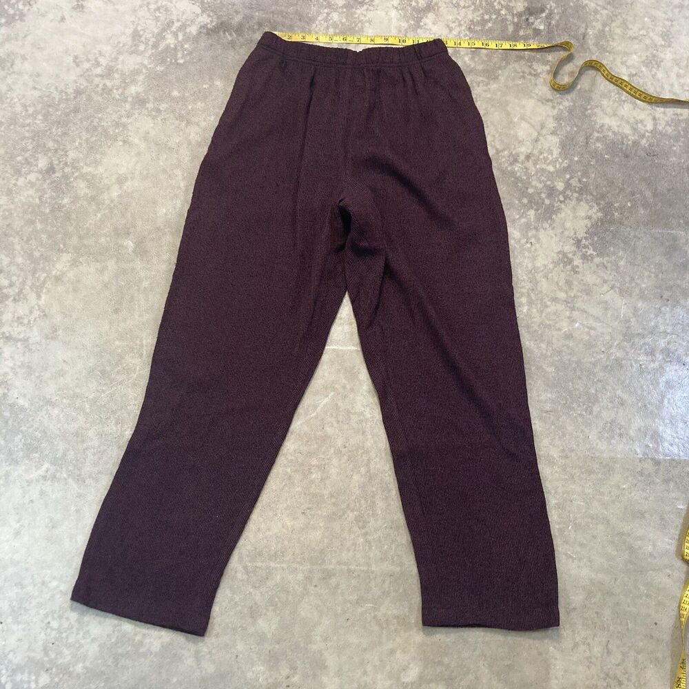 Xiao Pants Womens XL Pull On Relaxed Comfort Pockets Lagenlook Elastic Waist USA